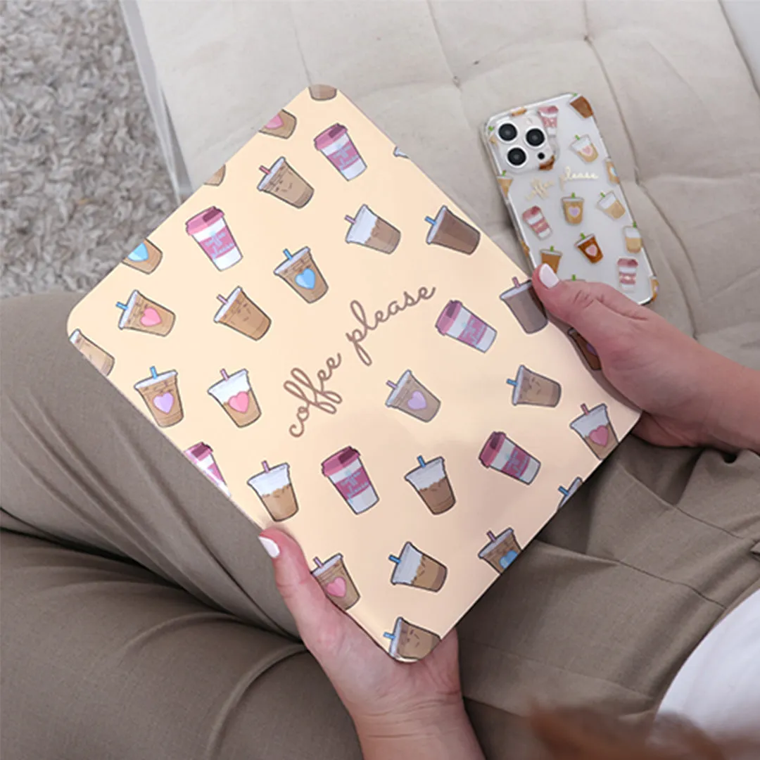 Coffee Please iPad Case 2.0