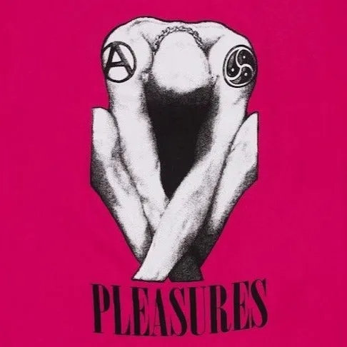 Pleasures Bended T-Shirt - Hot Pink
